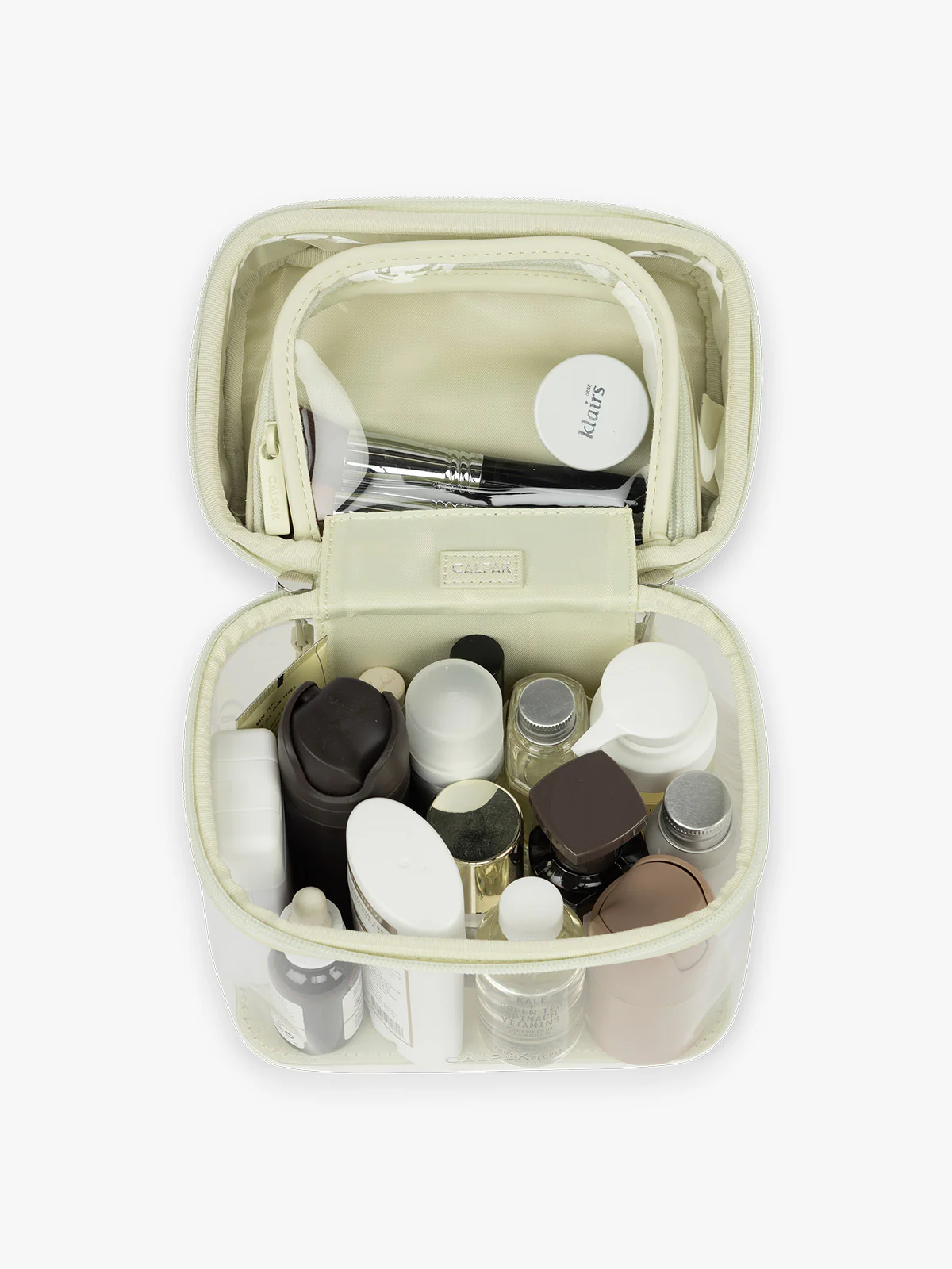 Clear Train Case with Top Compartment - Image 66