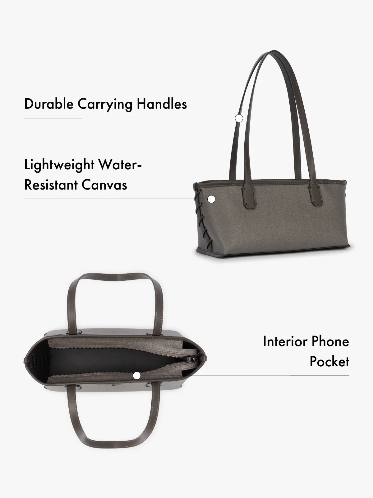 Colette Canvas Shoulder Tote - Image 17