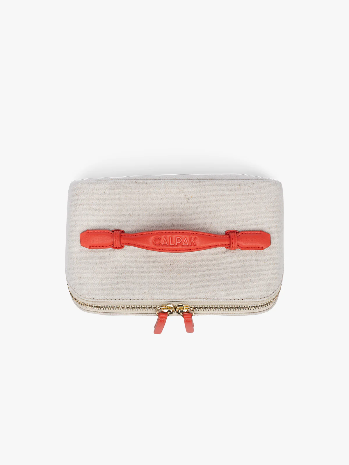 Colette Lay-Flat Canvas Toiletry Bag - Image 5