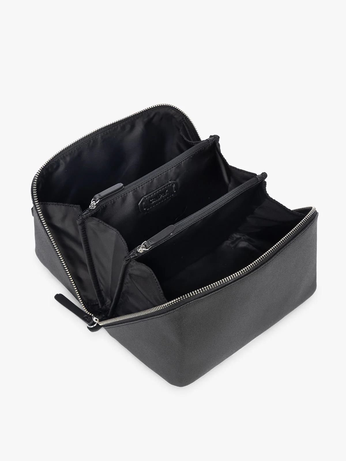 Colette Lay-Flat Canvas Toiletry Bag - Image 9