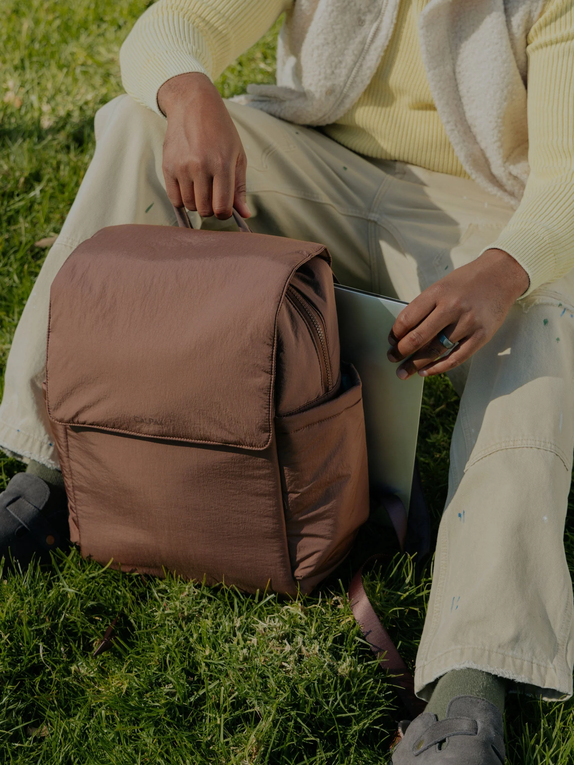 Diaper Backpack with Laptop Sleeve - Image 12