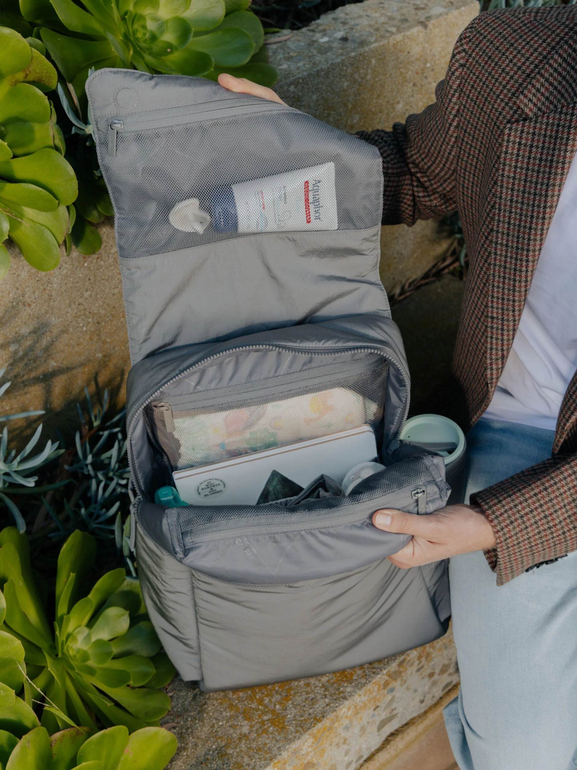 Diaper Backpack with Laptop Sleeve - Image 18