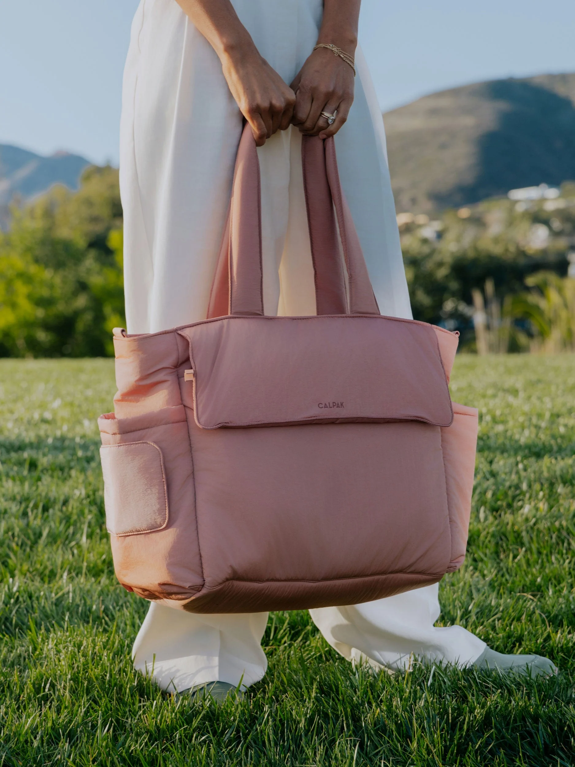 Diaper Tote Bag with Laptop Sleeve - Image 25