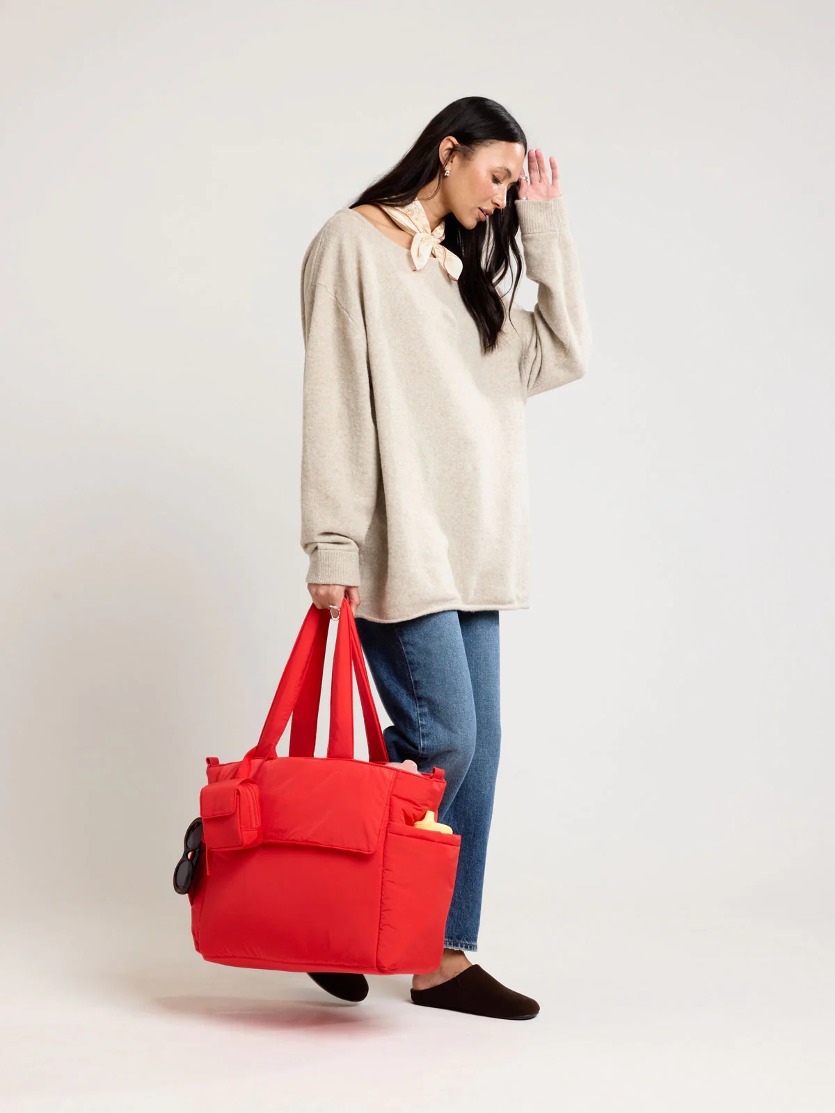 Diaper Tote Bag with Laptop Sleeve - Image 54