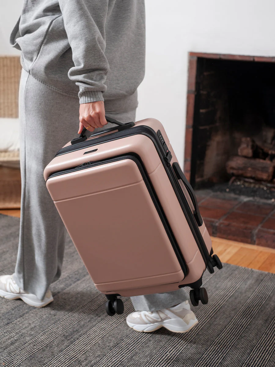 Hue Front Pocket Carry-On Luggage - Image 32
