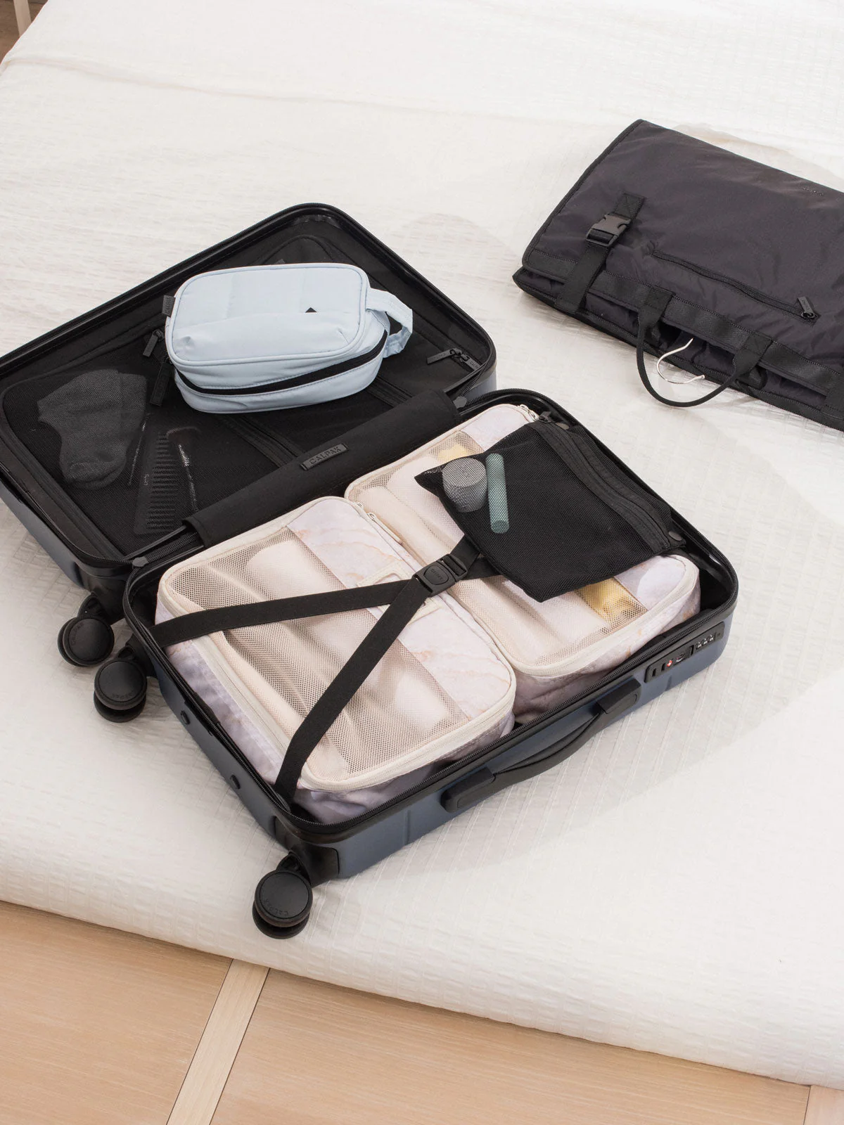 Hue Front Pocket Carry-On Luggage - Image 40