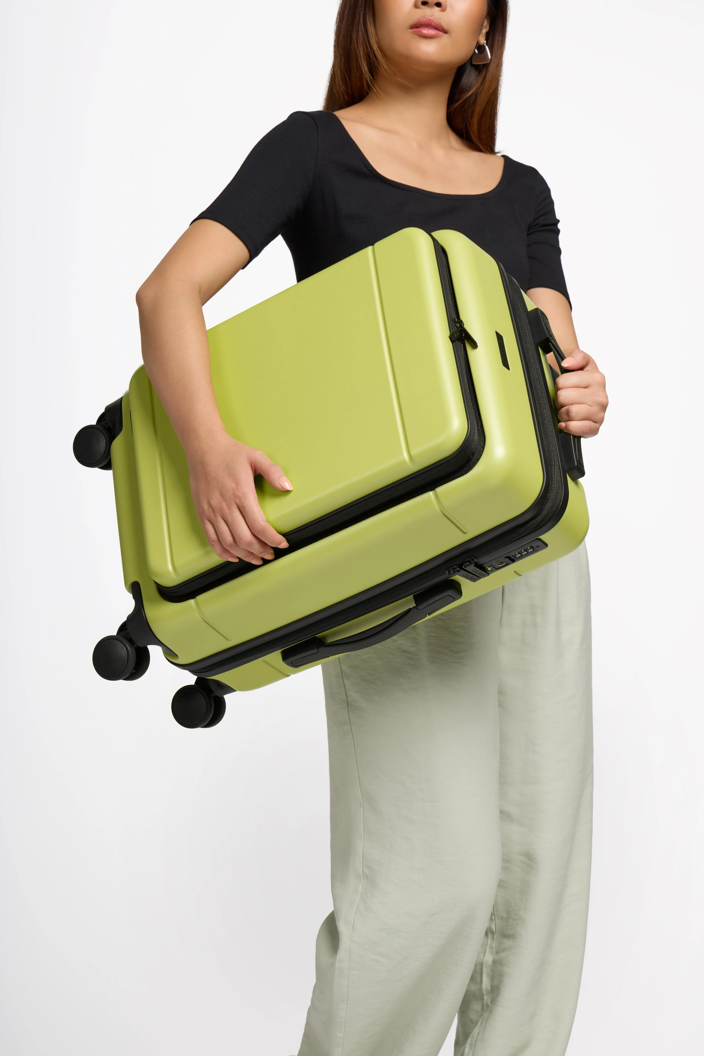 Hue Front Pocket Carry-On Luggage - Image 96