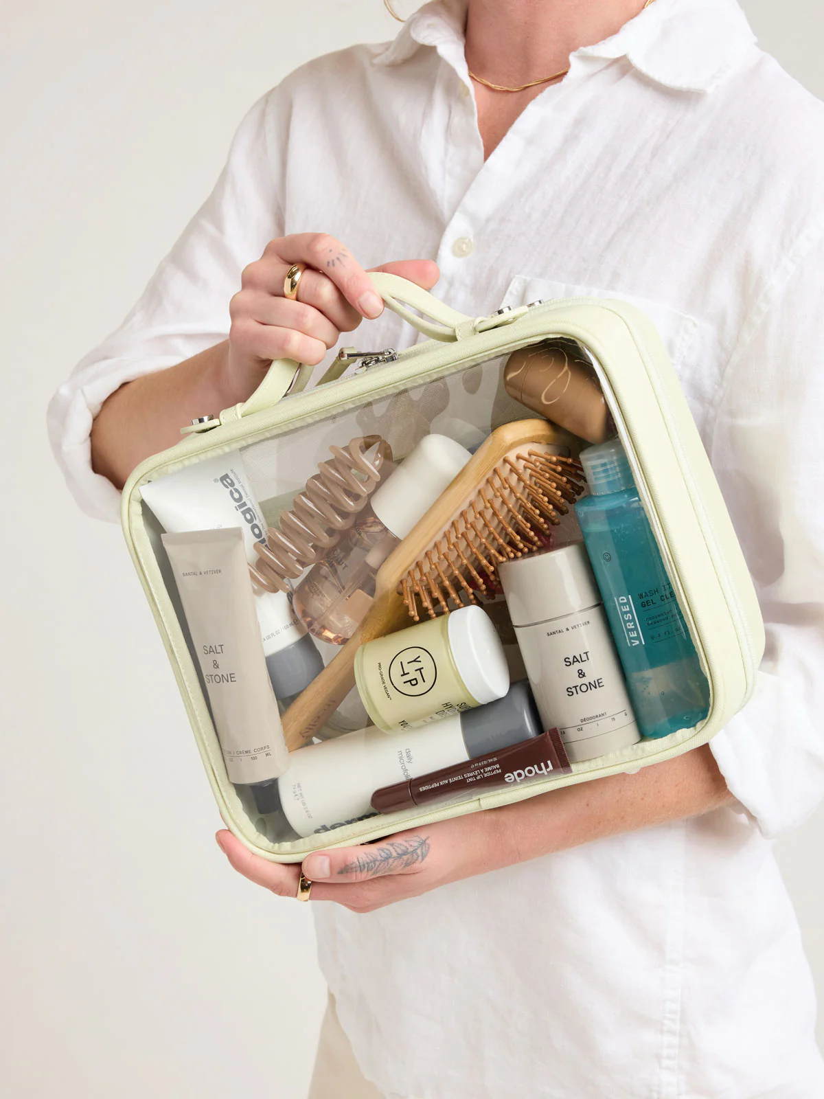 Large Clear Cosmetics Case - Image 147