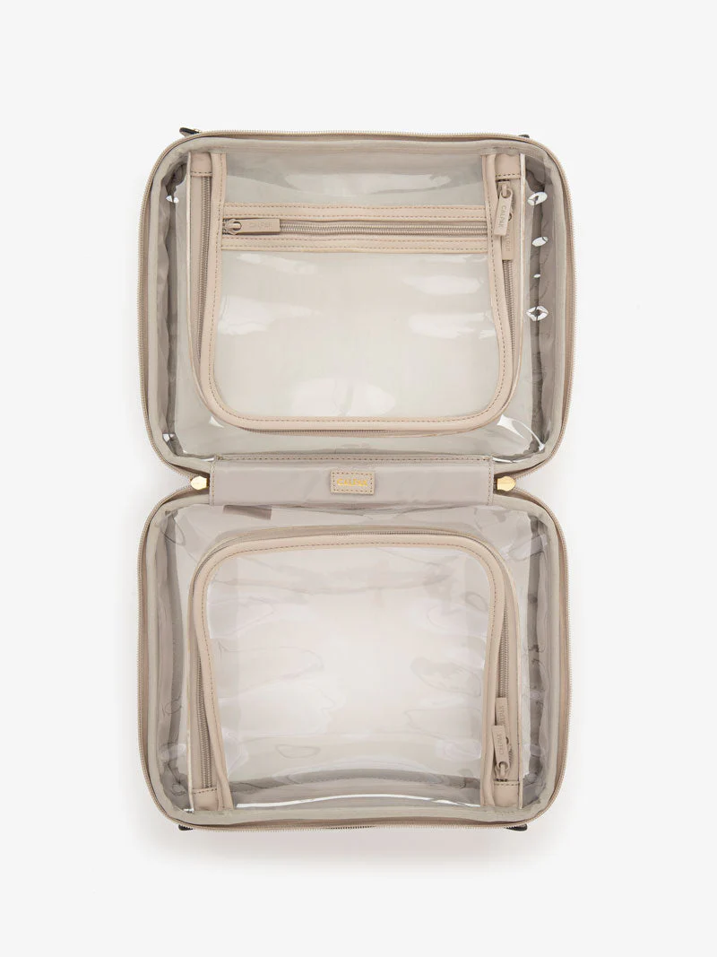 Large Clear Cosmetics Case - Image 22