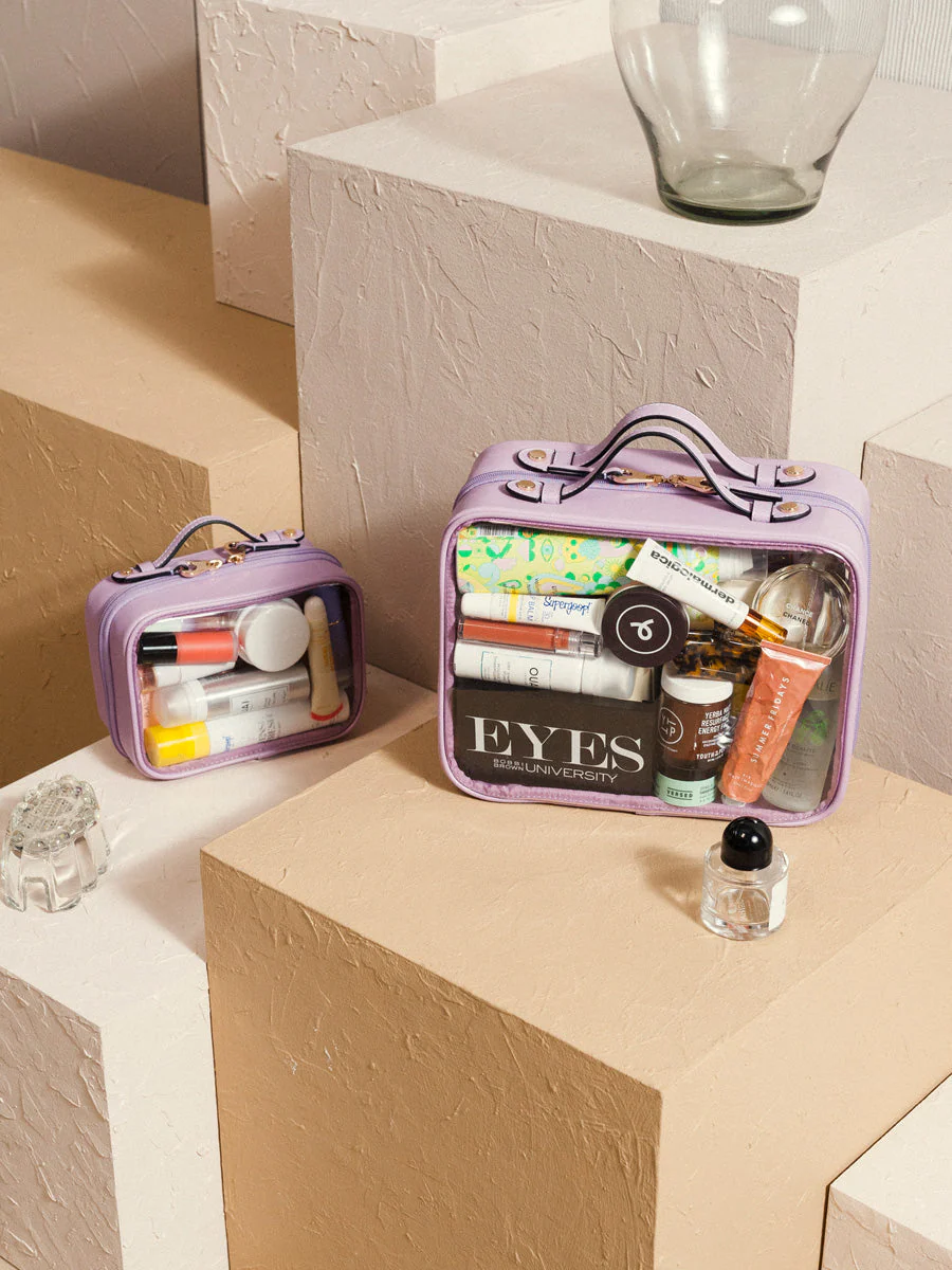 Large Clear Cosmetics Case - Image 54