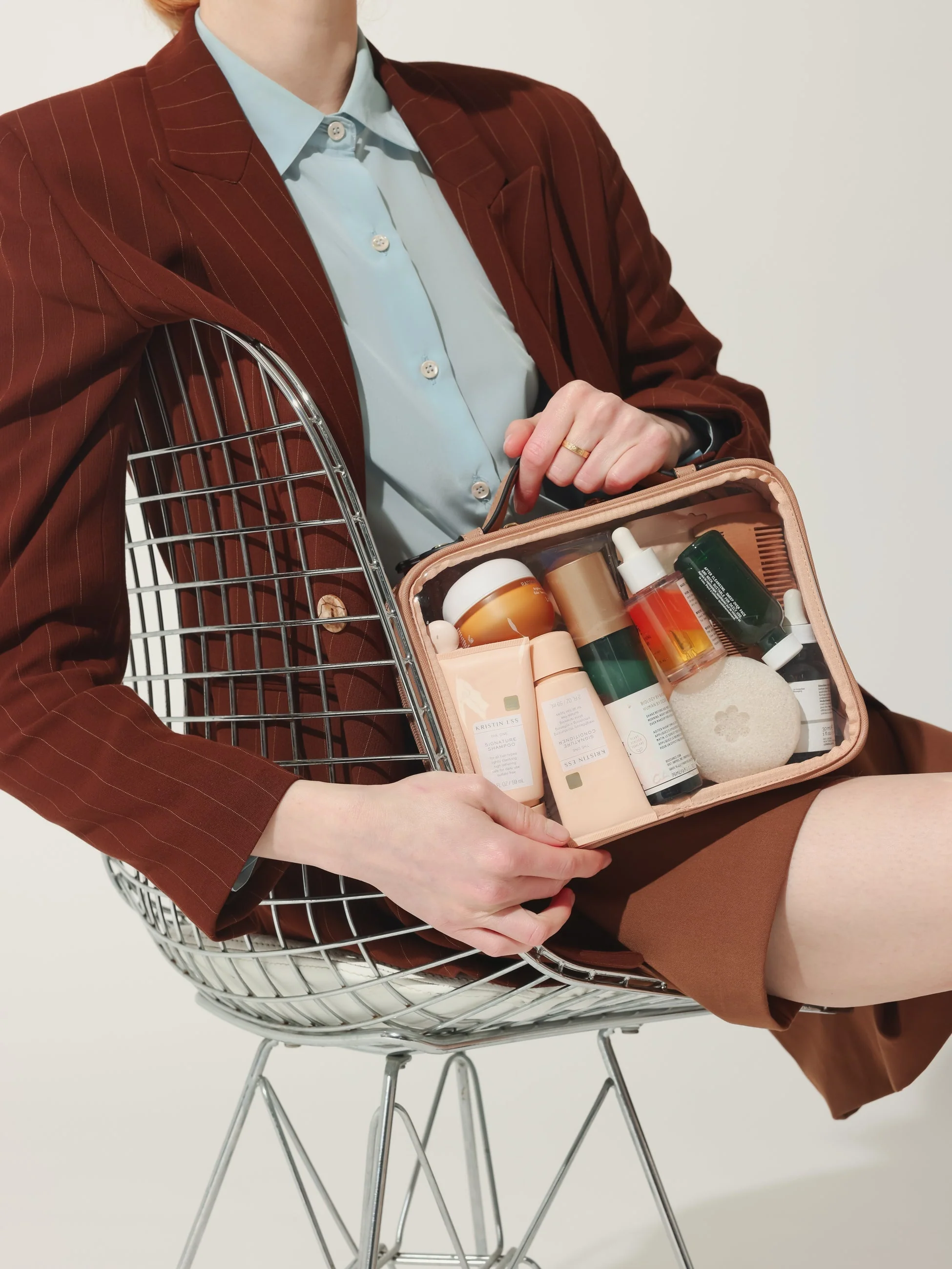 Medium Clear Cosmetics Case - Image 14