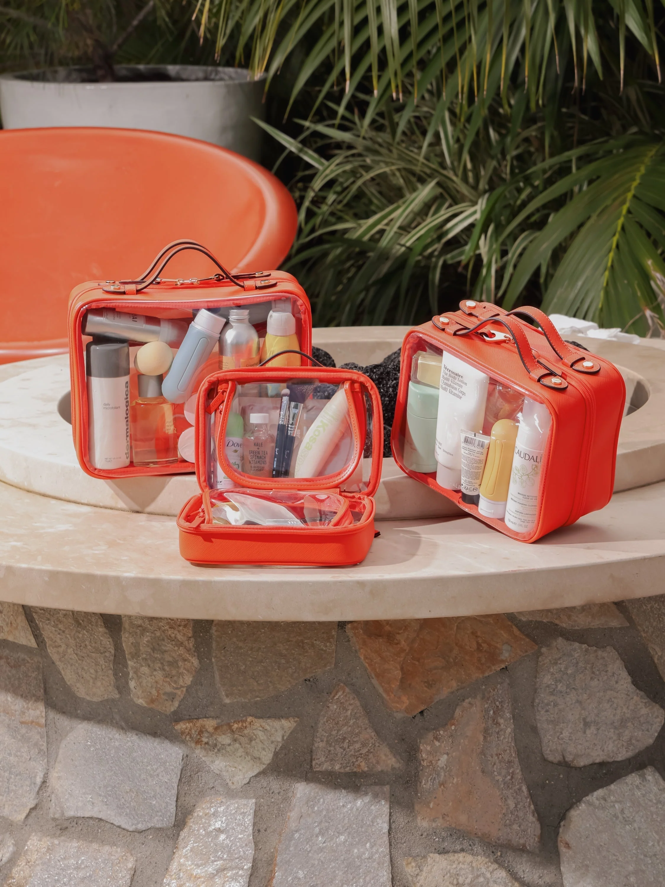 Medium Clear Cosmetics Case - Image 34