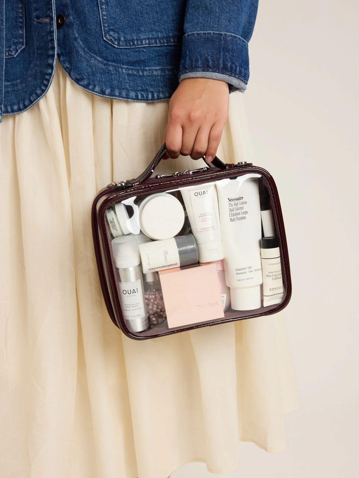 Medium Clear Cosmetics Case - Image 82