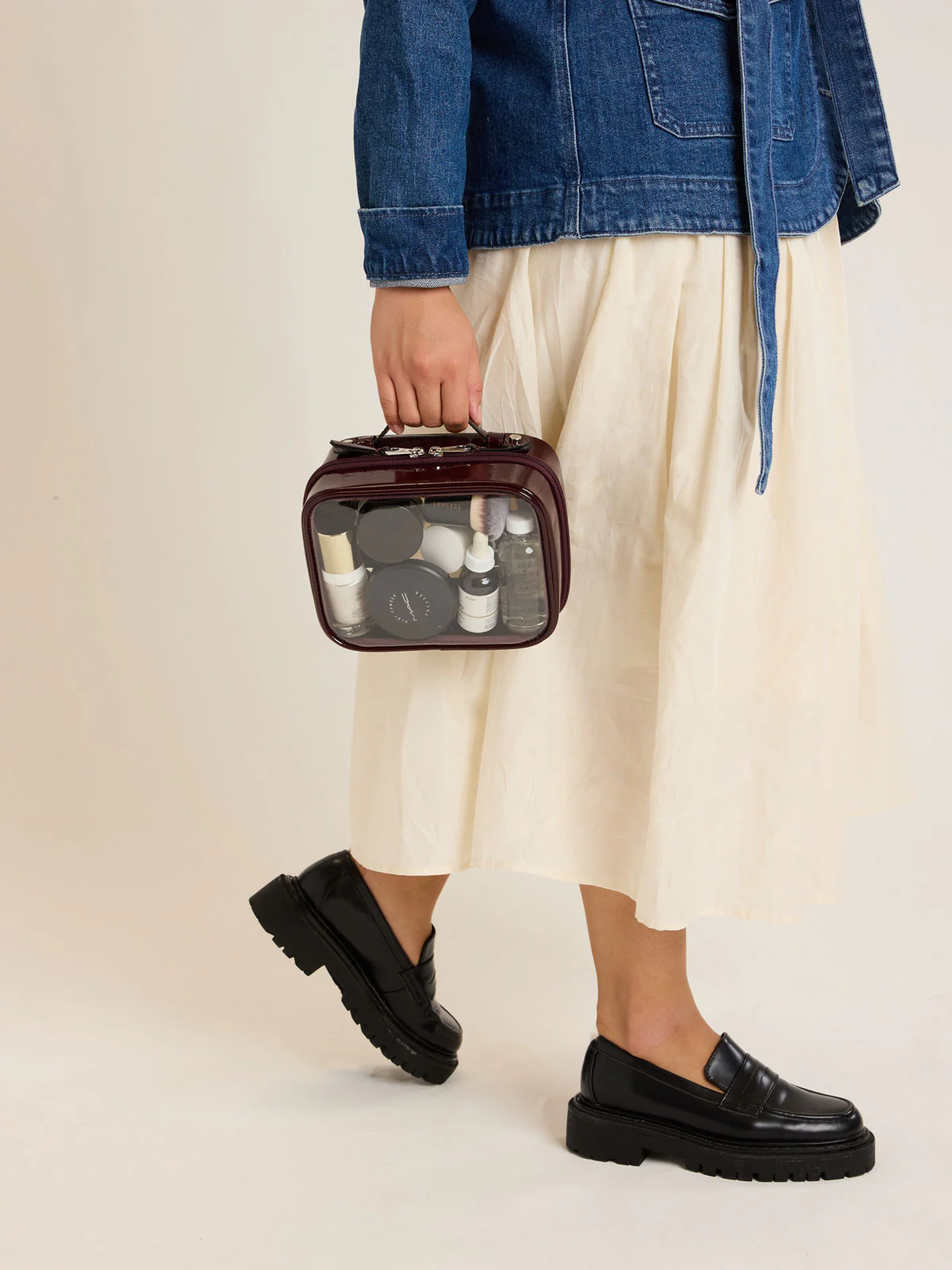 Small Clear Cosmetics Case - Image 126