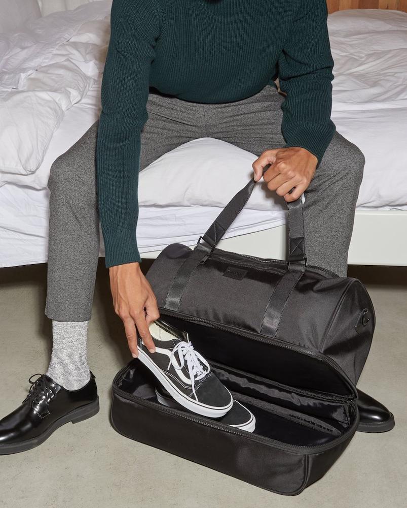 Stevyn Duffel Bag with Shoe Compartment - Image 12