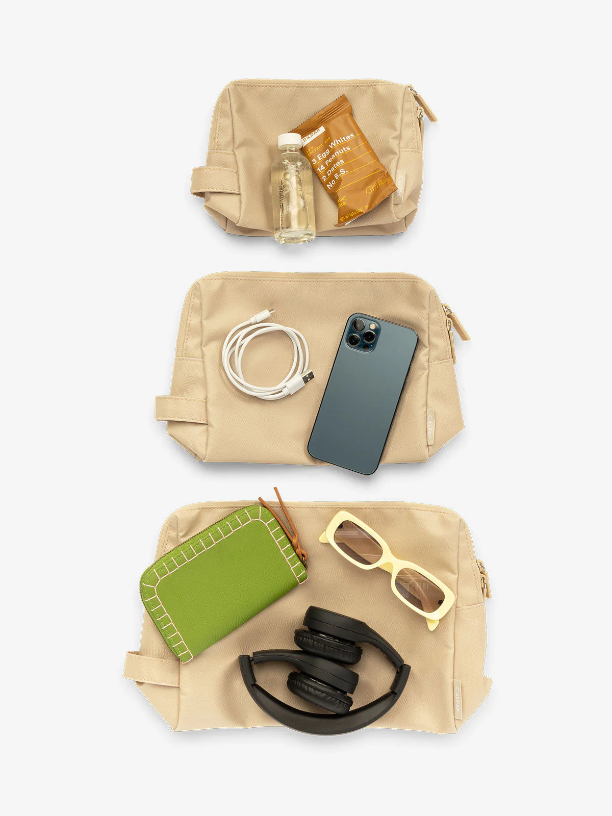 Water Resistant Zip Pouch Set (3 Pieces) - Image 19