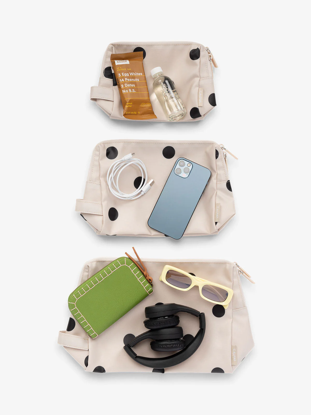 Water Resistant Zip Pouch Set (3 Pieces) - Image 27